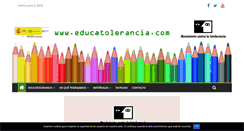 Desktop Screenshot of educatolerancia.com